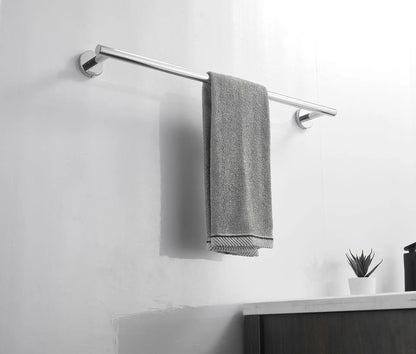 Wall Mounted Towel Bar, Stainless Steel Bathroom Rack, Gold or Black