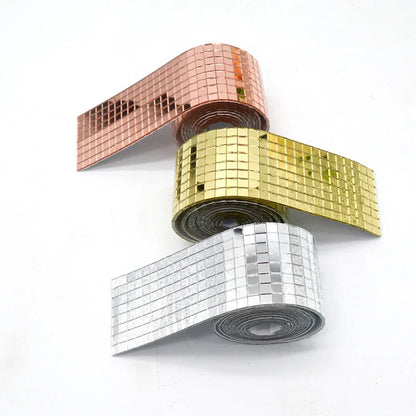 Self-Adhesive Mirror Mosaic Tile Stickers