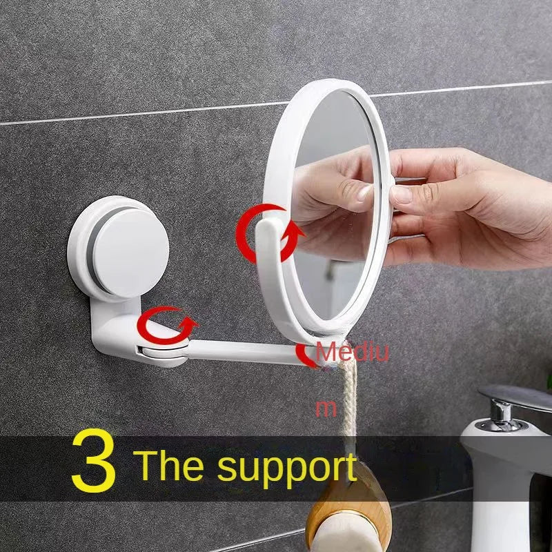 Magnifying Makeup Mirror, Wall Mounted Two Sided 6 Inch Mirror