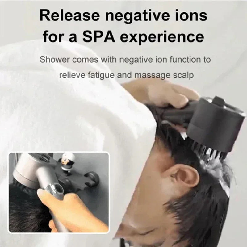 Filtered High-Pressure Handheld Shower Head
