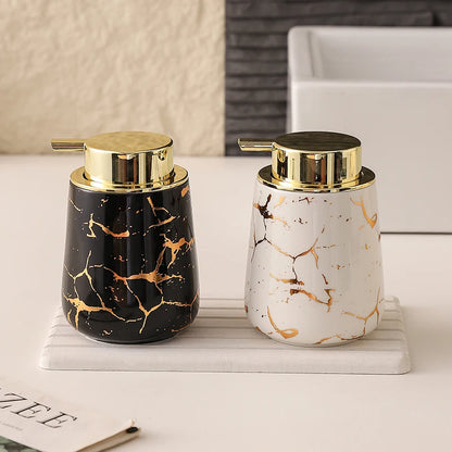 Marble Ceramic Foaming Soap Dispenser, 450ml