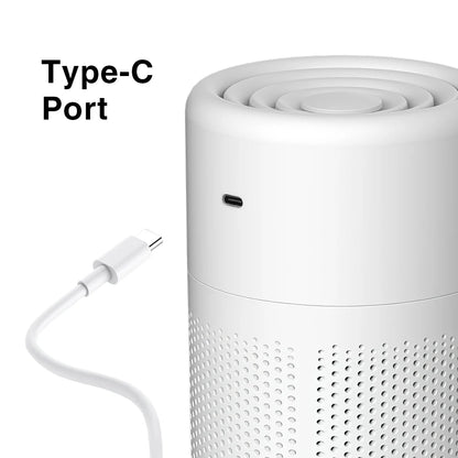 Mini Desktop Air Purifier with HEPA Filter