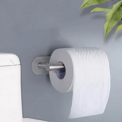 Matte Black Stainless Steel Toilet Paper Holder
