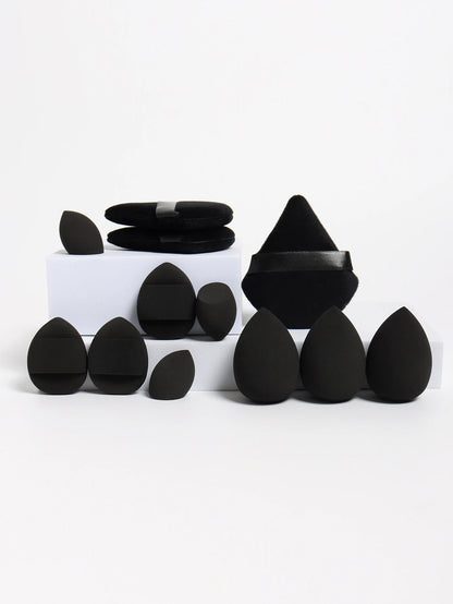 12-Piece Makeup Sponge and Powder Puff Set