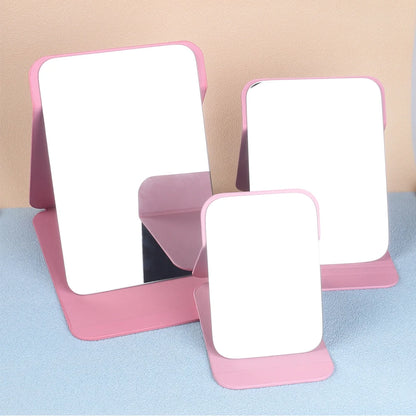 Foldable PU Leather Desktop Makeup Mirror