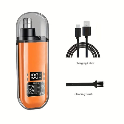Nose and Ear Hair Trimmer, USB-C Rechargeable Grooming Tool