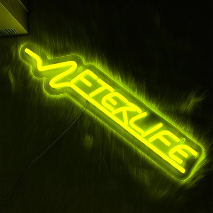 Cyberpunk LED Neon Sign, USB Acrylic Wall Light for Gaming Room