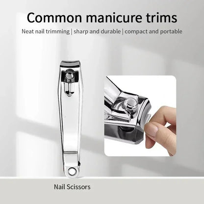Heavy-Duty Stainless Steel Toenail Clipper Set