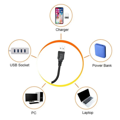Rainbow Sunset Lamp Projector, USB LED Mood Light for Bedroom