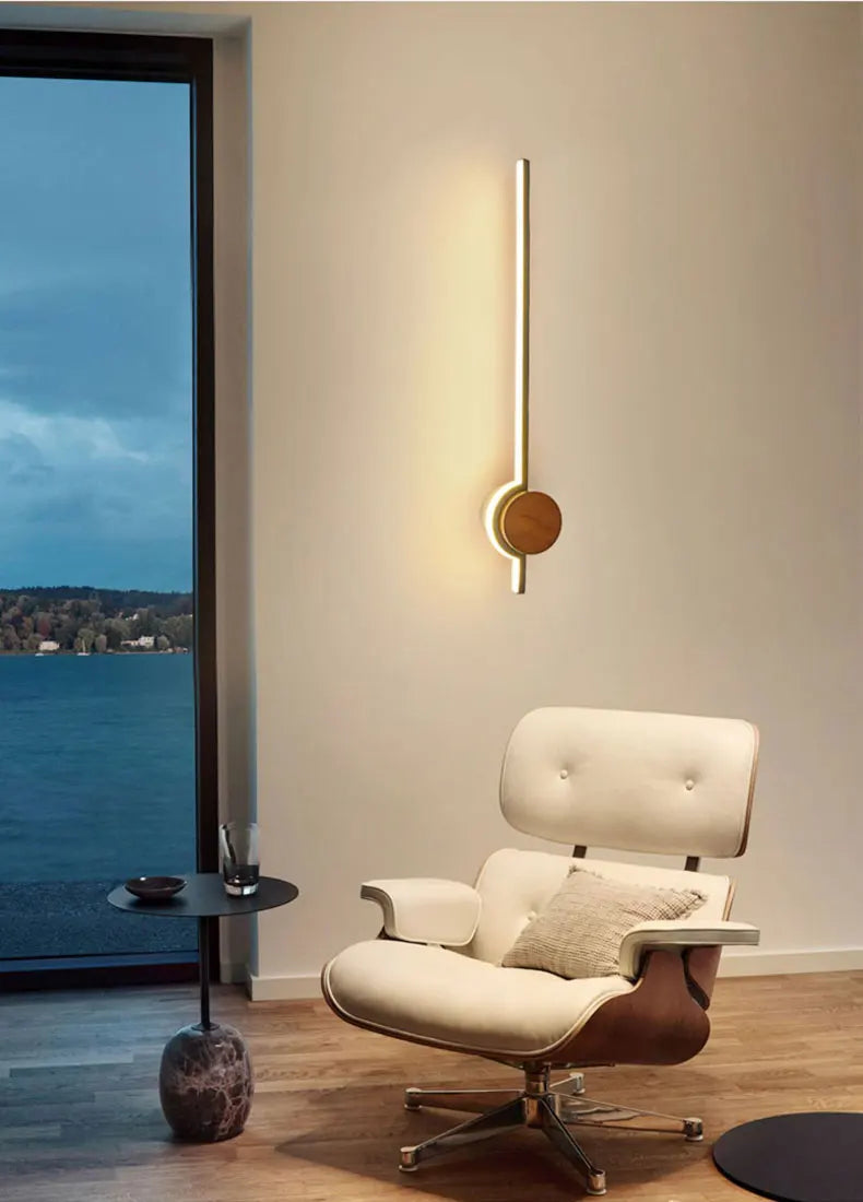 Nordic Bedside LED Wall Lamp, Up and Down Light