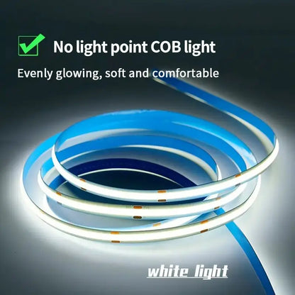 USB COB LED Light Strip with Touch Dimmer