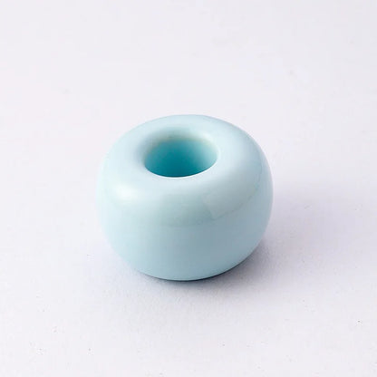 Ceramic Toothbrush Holder, Mini Handmade Glazed Vanity Cup