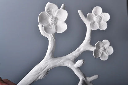 Ceramic Aroma Flower Stem, Handcrafted Scent Diffuser Bloom