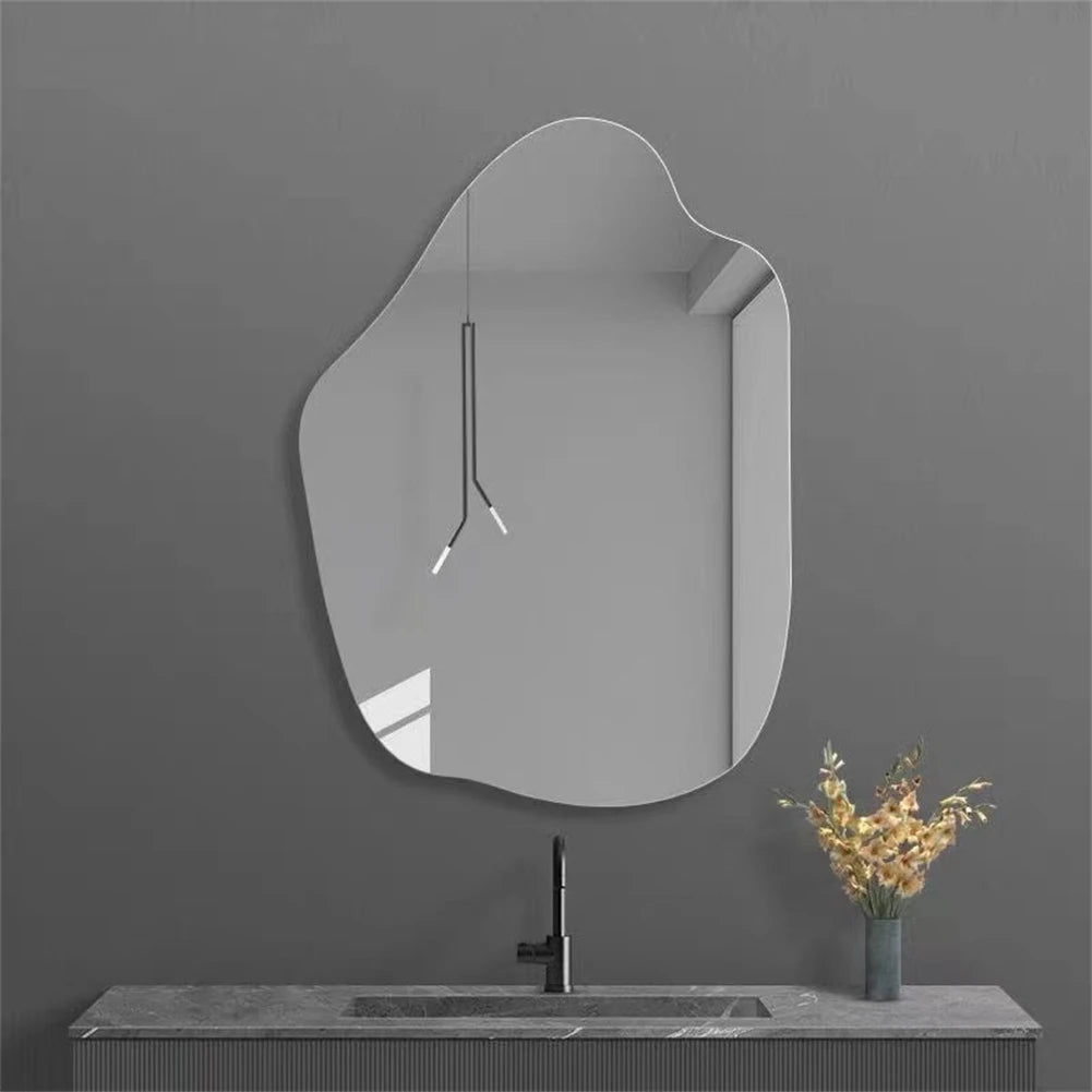 Irregular Frameless Decorative Wall Mirror