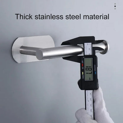 Matte Black Stainless Steel Toilet Paper Holder