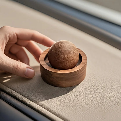 Wooden Essential Oil Diffuser, Mini Non-Electric Aroma Diffuser