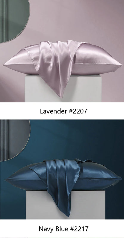 19 Momme Mulberry Silk Pillowcase with Zipper