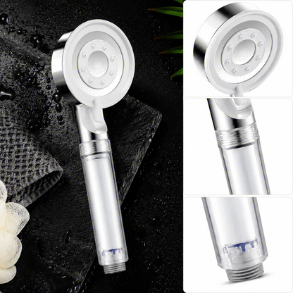5-Mode Filtered High-Pressure Shower Head