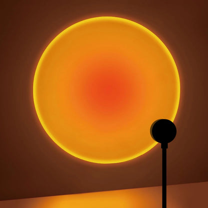 Sunset Projection Lamp, Rotatable USB Golden Hour Mood Light
