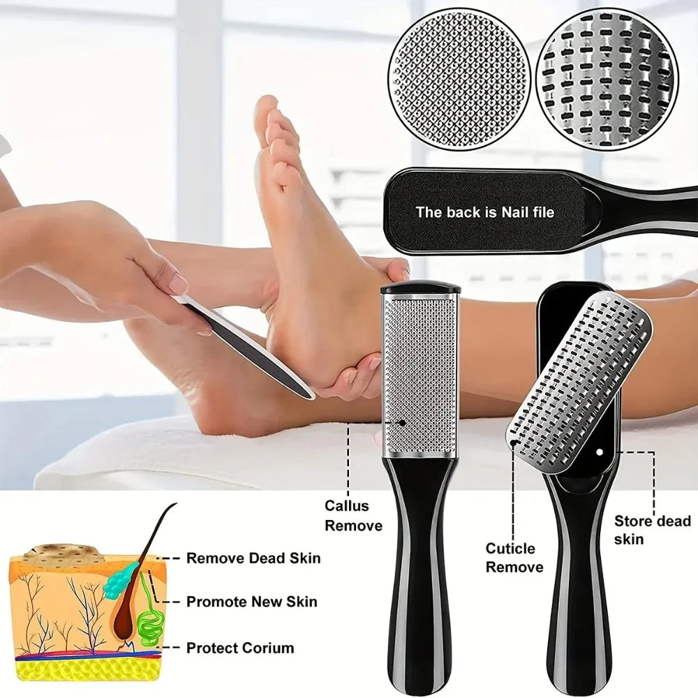 Heavy-Duty Stainless Steel Toenail Clipper Set