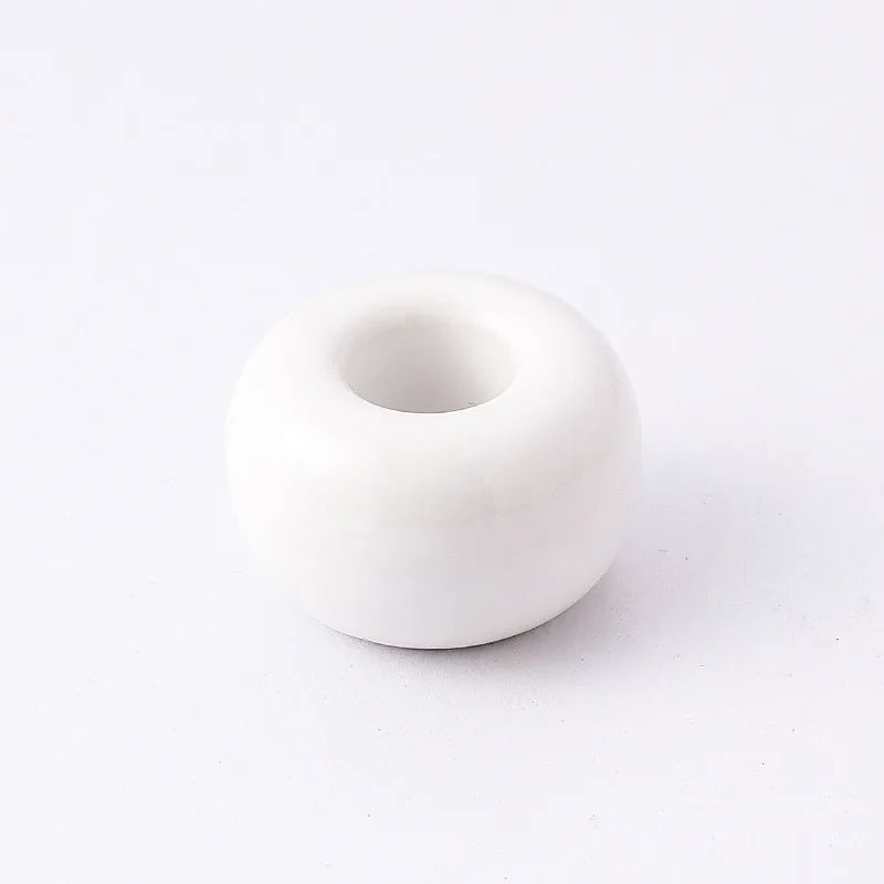 Ceramic Toothbrush Holder, Mini Handmade Glazed Vanity Cup