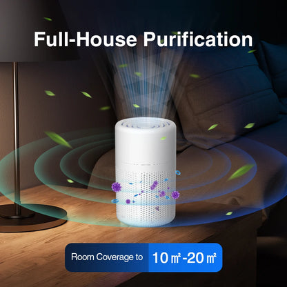 Mini Desktop Air Purifier with HEPA Filter