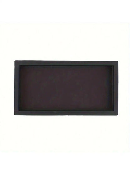 Silicone Vanity Tray, Soft Bathroom and Dresser Organizer Tray