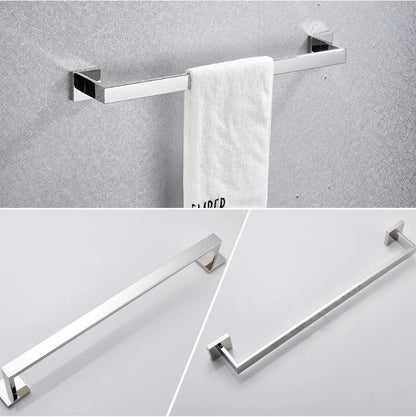 Chrome Stainless Steel Bath Hardware Set