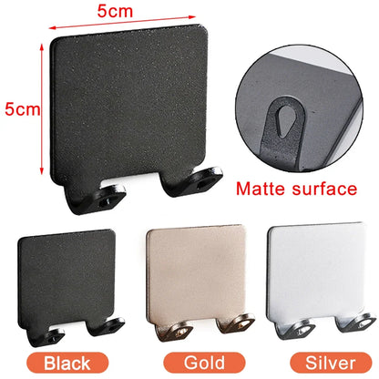Razor Holder Hook, Adhesive Aluminum Shower Razor Hanger