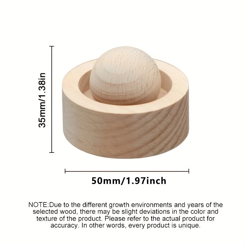 Wooden Essential Oil Diffuser, Mini Non-Electric Aroma Diffuser