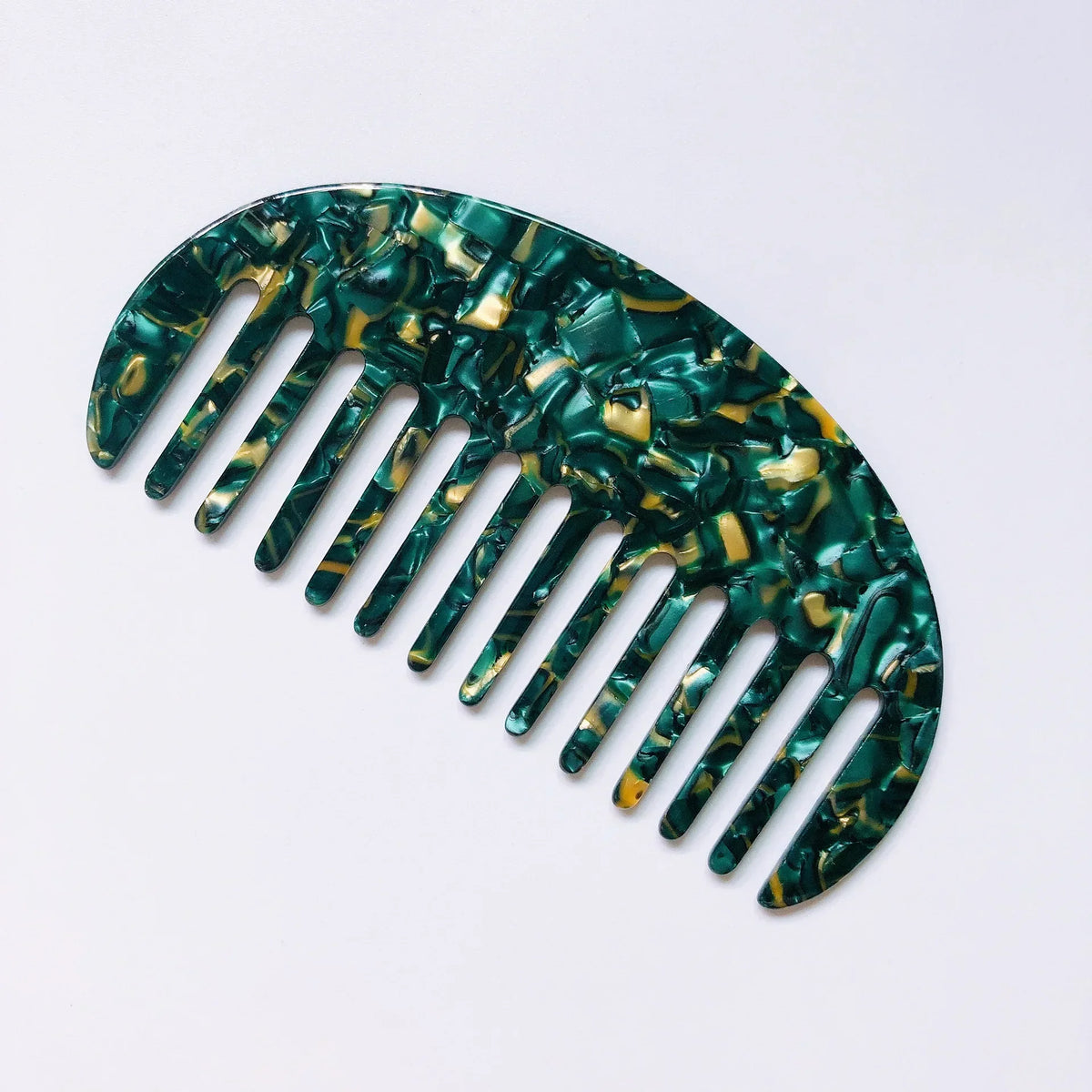 Wide Tooth Hair Comb, Acetate Anti-Static Detangling Comb