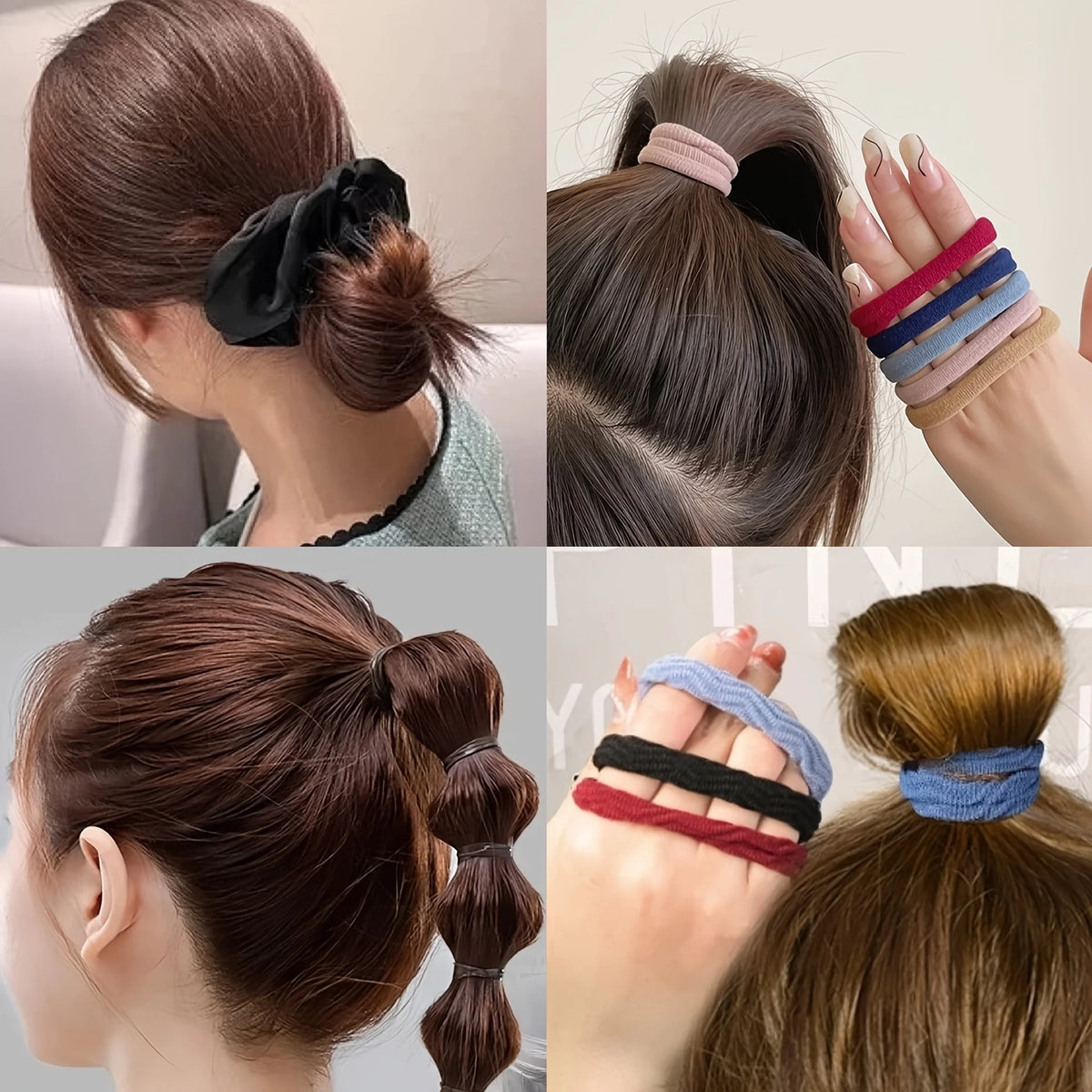 Hair Accessories Set, 1109 Pieces with Scrunchies and Hair Ties