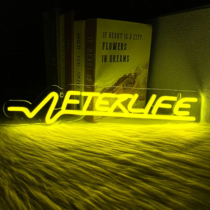 Cyberpunk LED Neon Sign, USB Acrylic Wall Light for Gaming Room