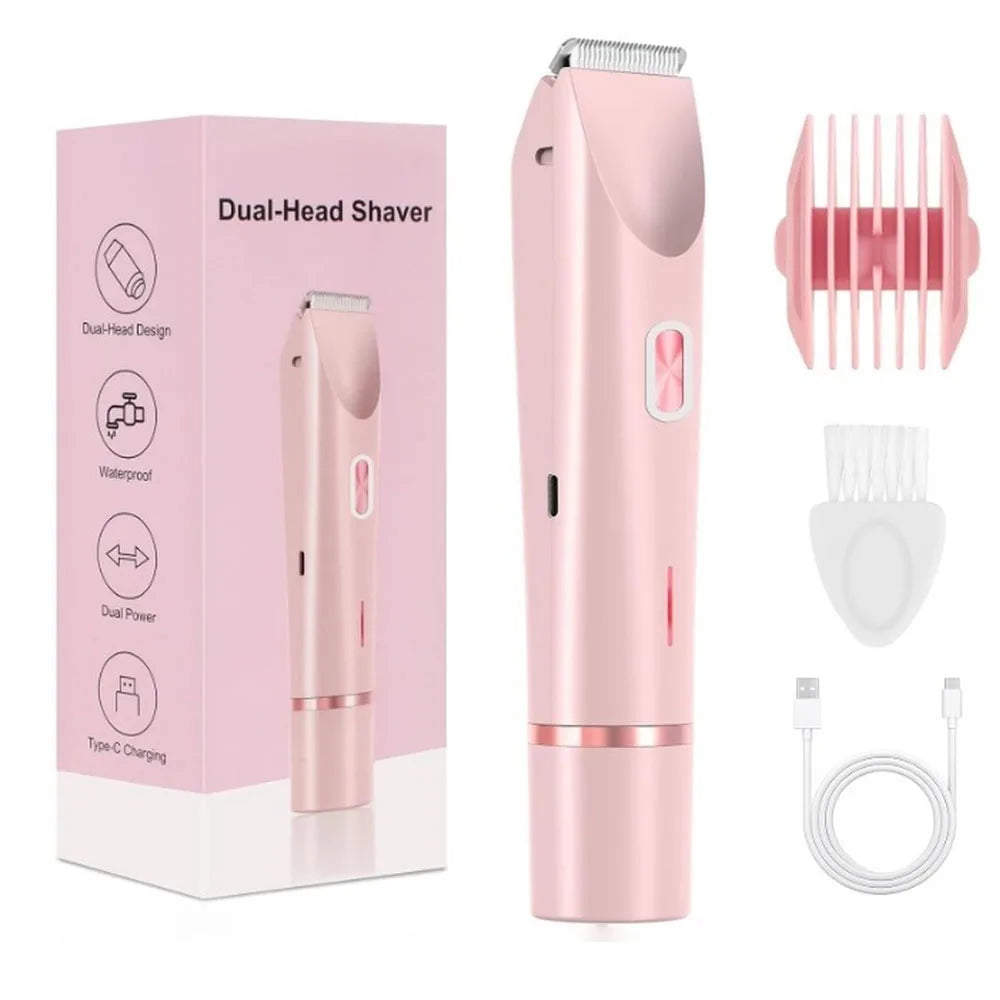 Women's 2-in-1 Rechargeable Electric Shaver