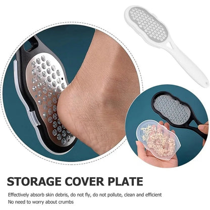Stainless Steel Foot File with Splash Guard