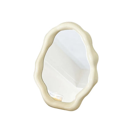 Cloud Wave Folding Desktop Vanity Mirror