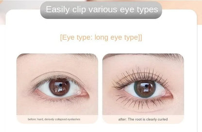 Eyelash Curler with Comb, Dual Clip Wide and Partial Lash Curler