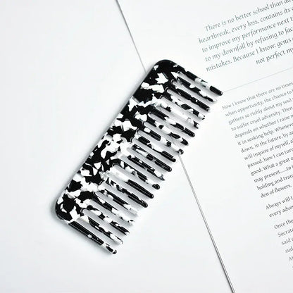 Wide Tooth Hair Comb, Acetate Anti-Static Detangling Comb