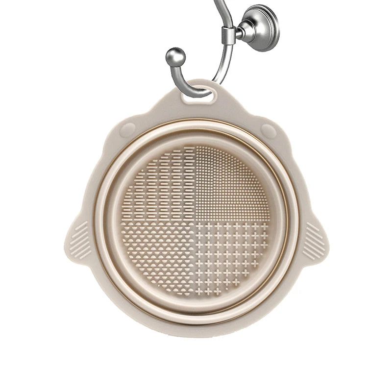 Makeup Brush Cleaning Set with Bowl and Drying Holder