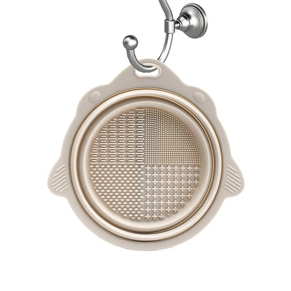 Makeup Brush Cleaning Set with Bowl and Drying Holder