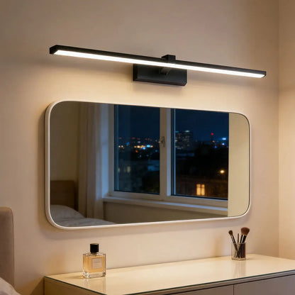 LED Vanity Wall Light, Modern Bathroom Sconce with Acrylic Shade