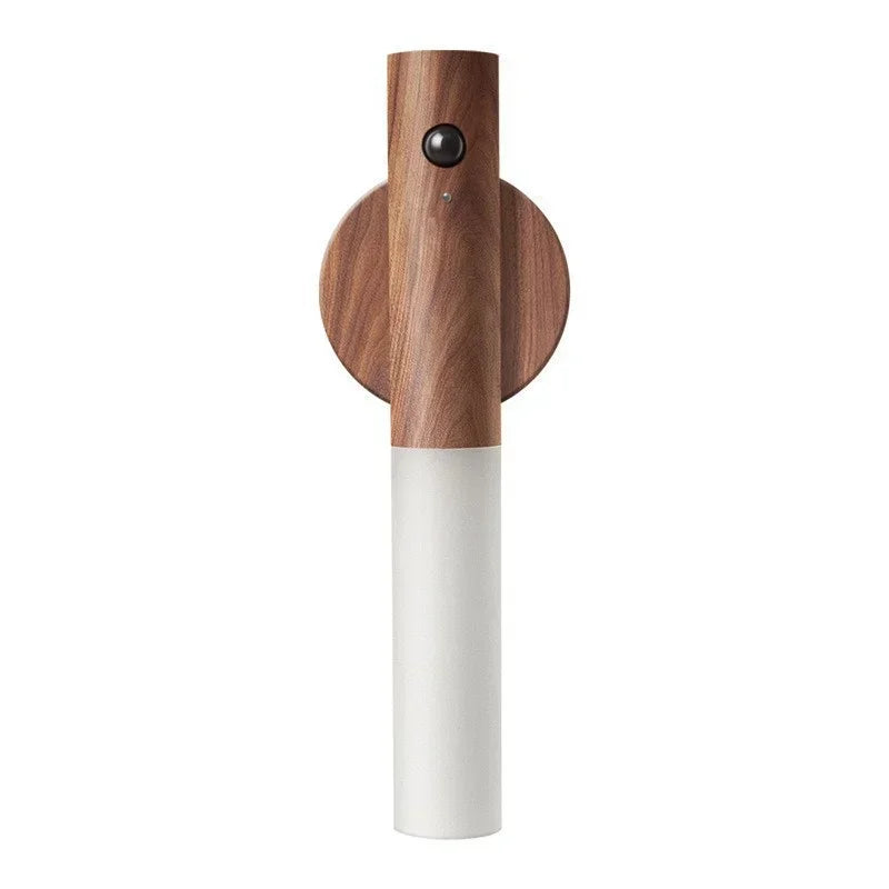 Rechargeable Wooden Magnetic Wall Sconce