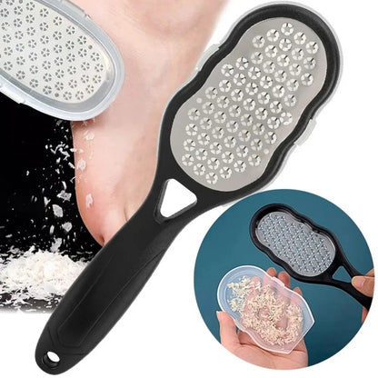Stainless Steel Foot File with Splash Guard
