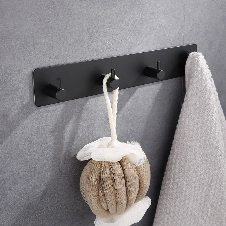 Adhesive Wall Hook, 304 Stainless Steel No Drill Towel Hook