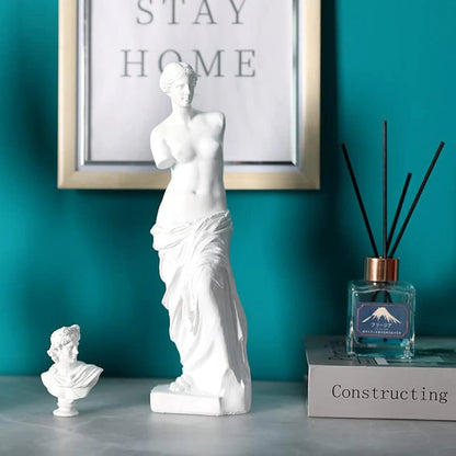 Aphrodite Venus de Milo Statue, Greek Goddess Resin Sculpture