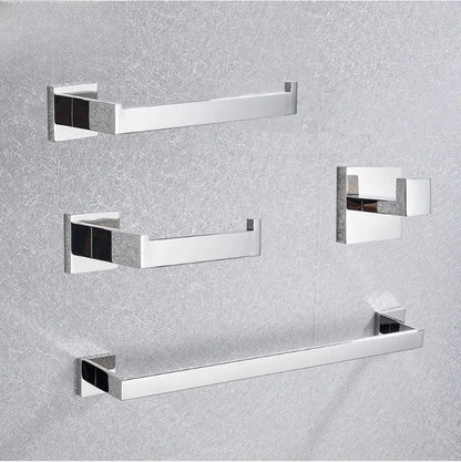 Chrome Stainless Steel Bath Hardware Set