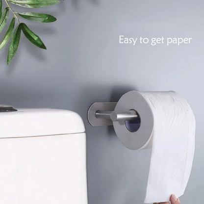 Matte Black Stainless Steel Toilet Paper Holder