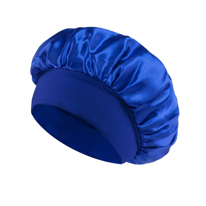 Satin Hair Bonnet for Long Hair, Large Silky Sleep Cap