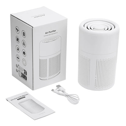 Mini Desktop Air Purifier with HEPA Filter