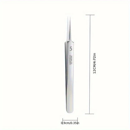 Blackhead Tweezers, Stainless Steel Fine Tip Pore Tool